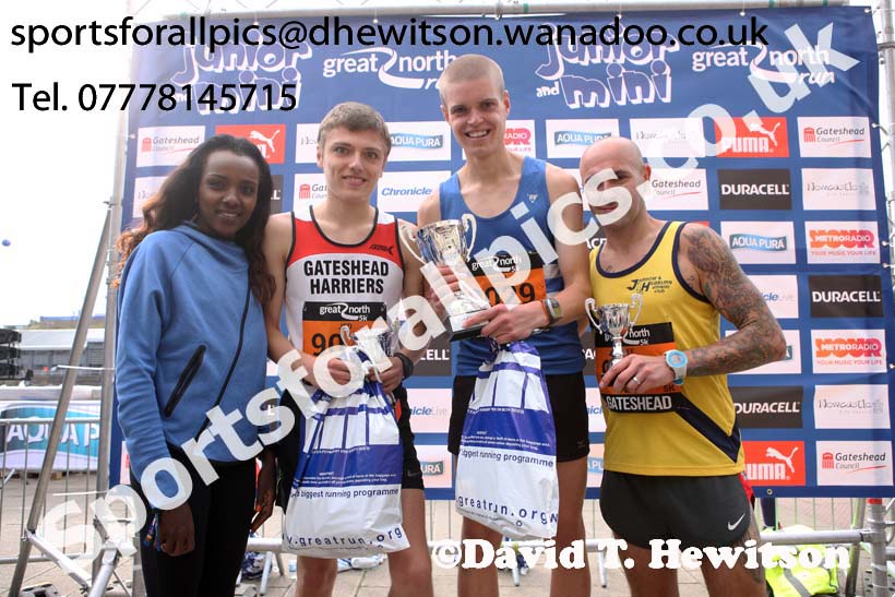 Great  North 5k, Newcastle/Gateshead. Photo: David T. Hewitson/Sports for All Pics